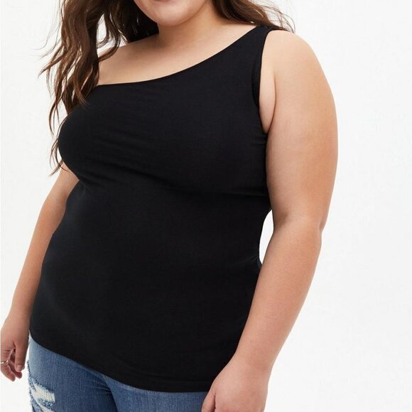 TORRID | Foxy One Shoulder Top | Sz. 4X - Picture 3 of 7